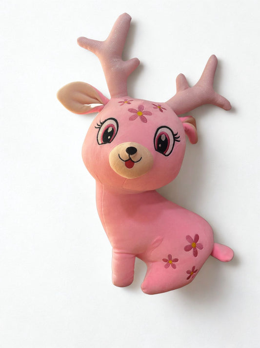 Blossom the Pink Deer- Cute Plush Toy ideal for gifting